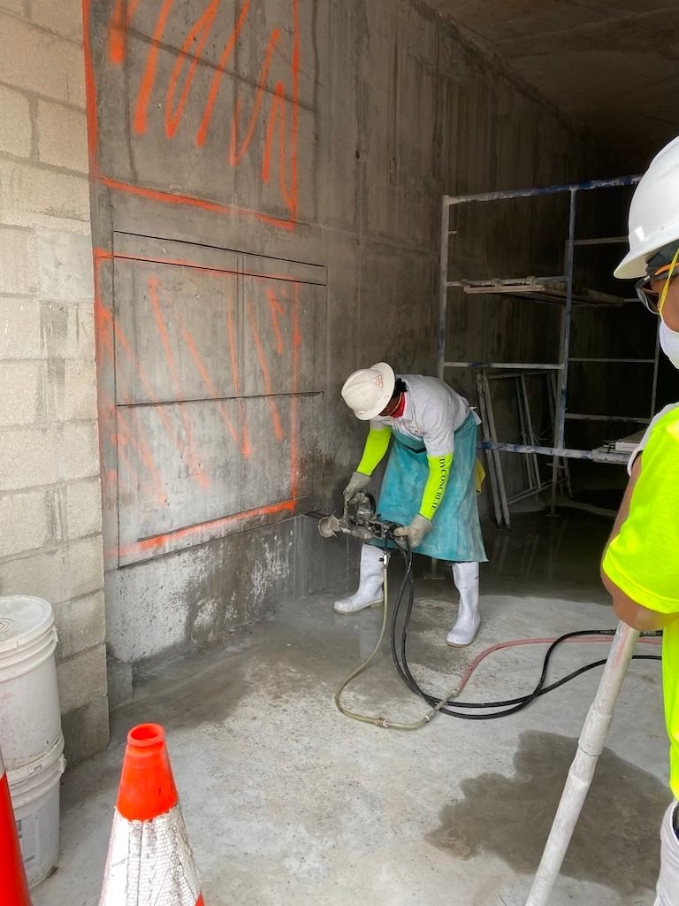 concrete cutting project in Canberra
